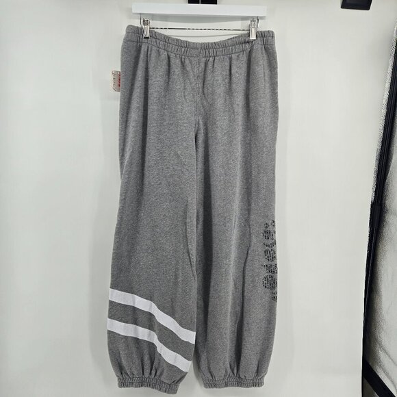NWT Free People Movement All Star Jogger Logo - M Heather Grey/White - Picture 5 of 9